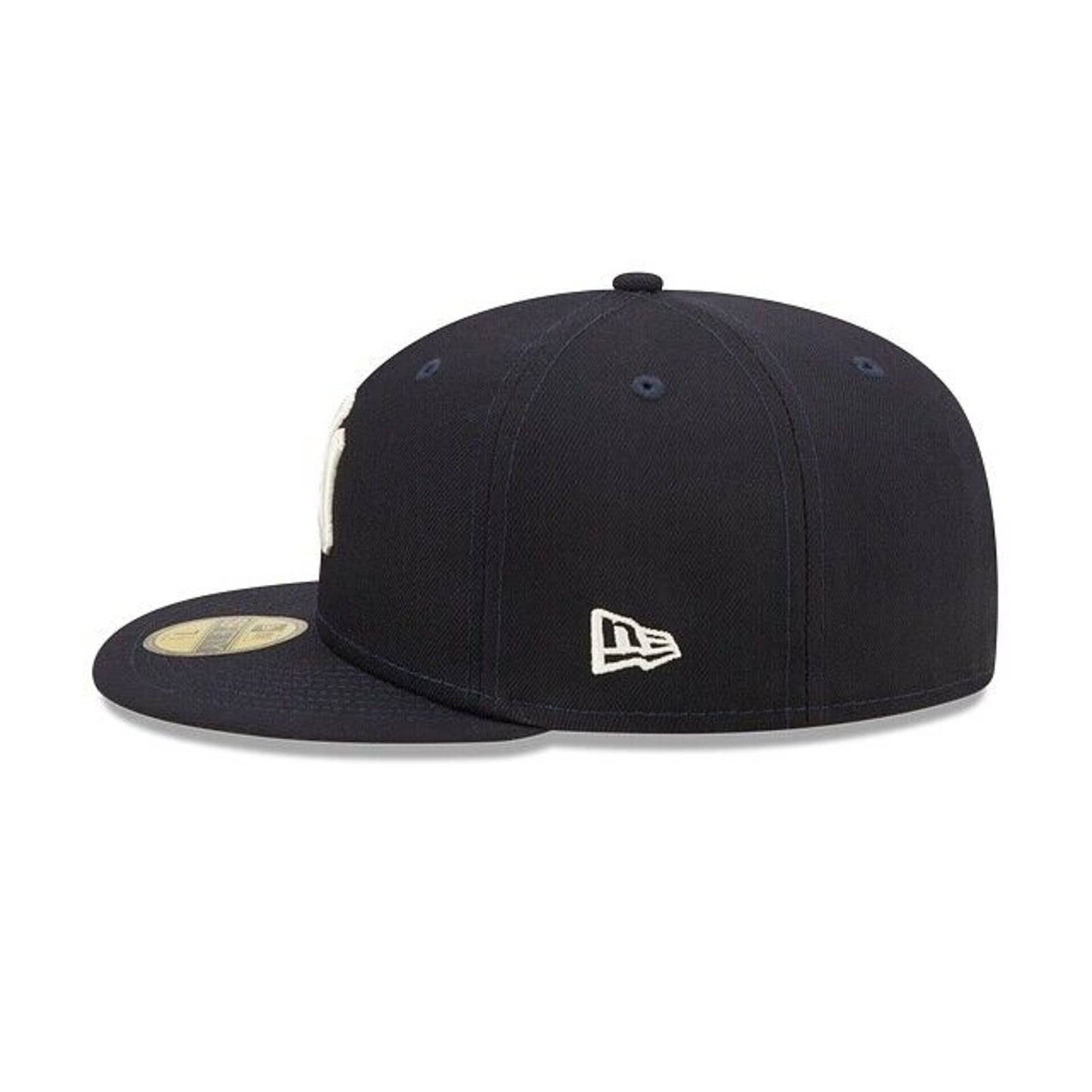 Era New York Yankees Pop Sweat 59FIFTY Fitted Hat 5950 Pink Brim Under 1996