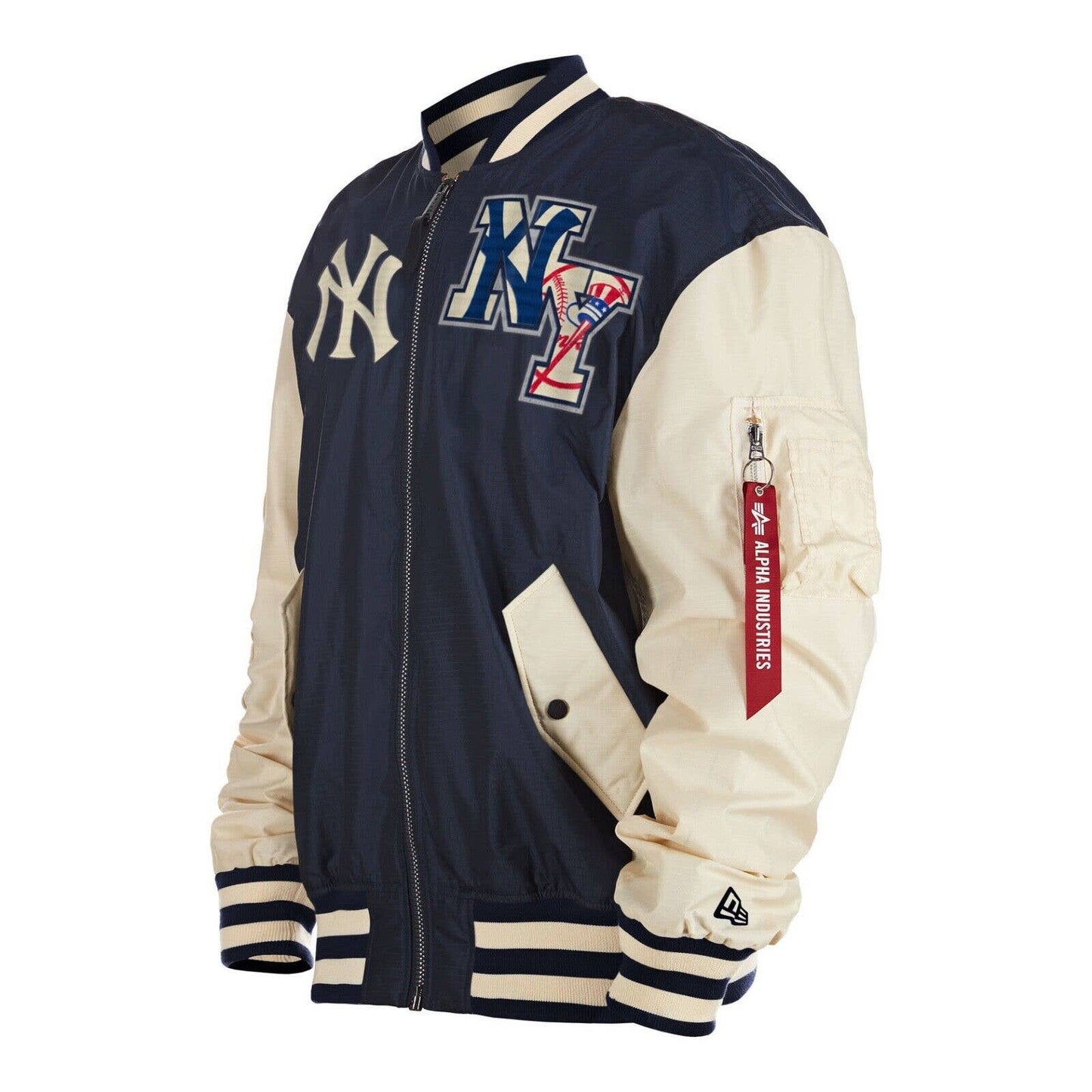 MEN'S ERA X ALPHA INDUSTRIES NEW YORK YANKEES MLB REVERSIBLE BOMBER JACKET