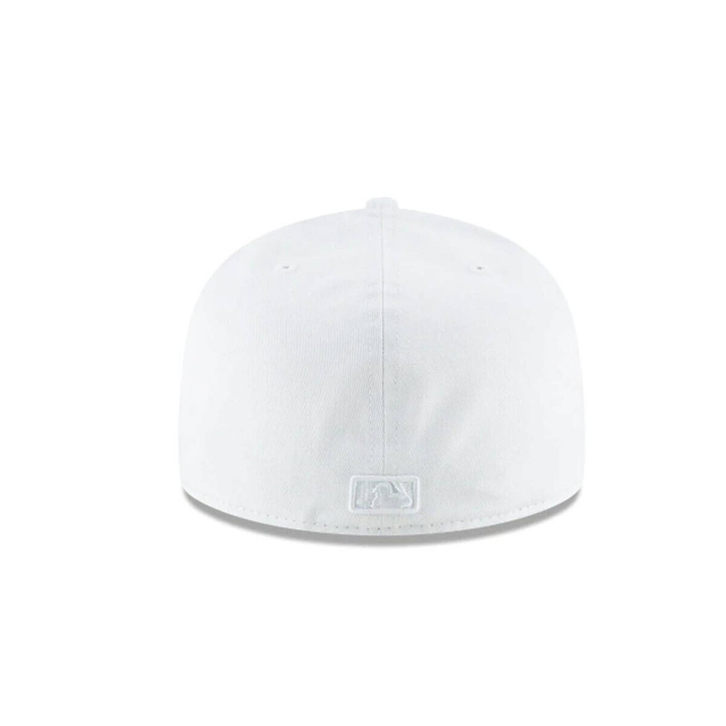 New York Yankees MLB New Era 59FIFTY Fitted Cap HAT 5950 WHITE WHITEOUT GREY