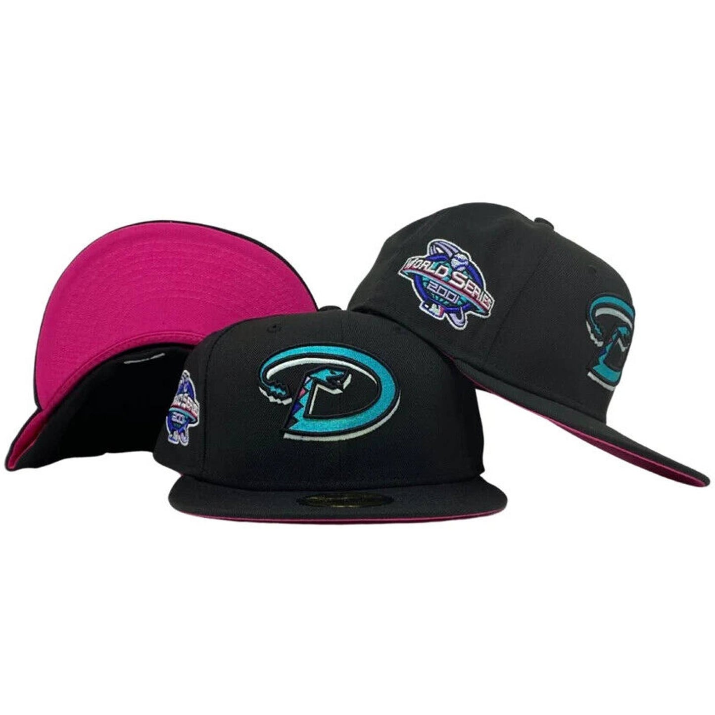 Era ARIZONA DIAMONDBACKS 59FIFTY Fitted Hat 5950 POLAR LIGHTS PINK UV