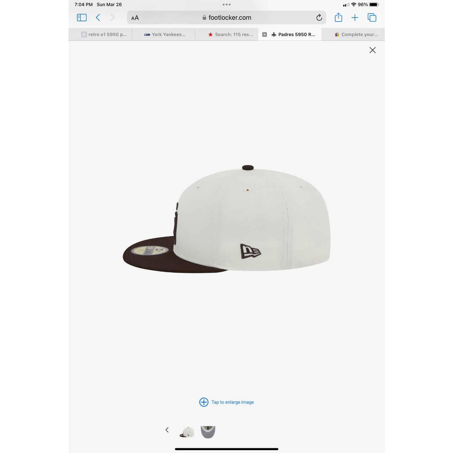 Mens SAN DIEGO PADRES WS 1998 CHROME CREAM BROWN Era 59FIFTY Fitted Hat Cap