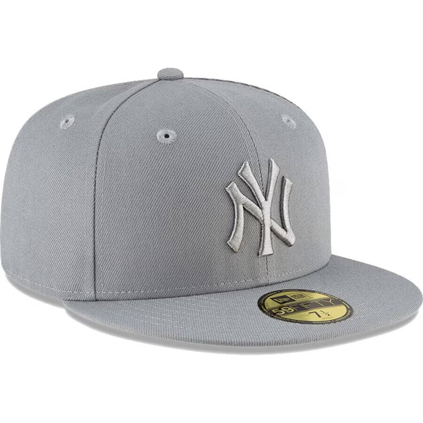 New York Yankees MLB Era 59FIFTY Fitted Cap HAT 5950 STORM GREY TONAL UV WOW
