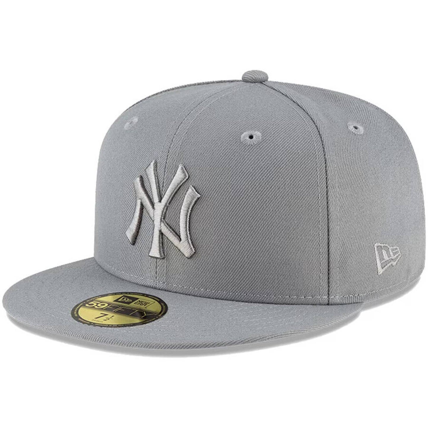 New York Yankees MLB Era 59FIFTY Fitted Cap HAT 5950 STORM GREY TONAL UV WOW