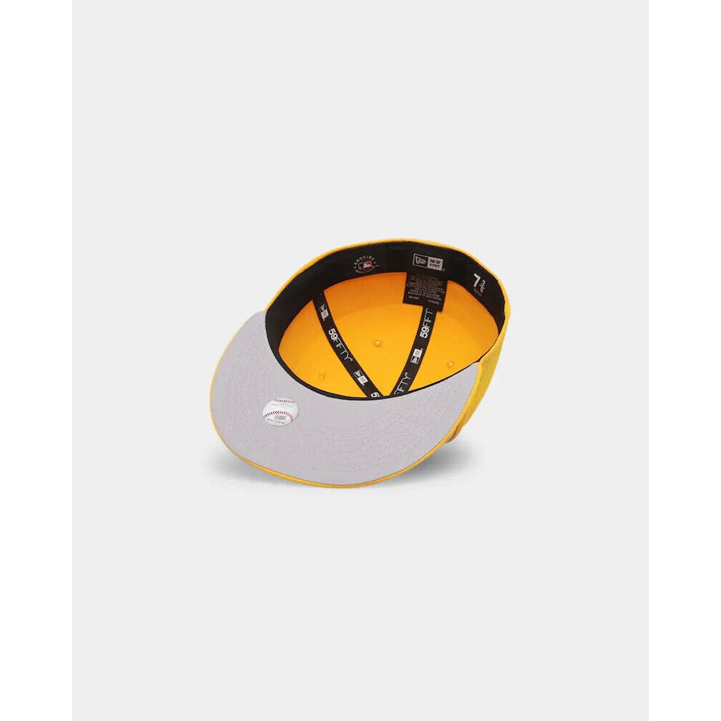 Pittsburgh Pirates Era World Series Tonal Two-Tone Cream Yellow Mens Grey UV