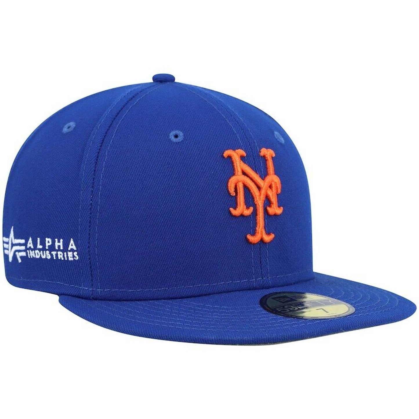 Men's Era x Alpha Industries New York Mets olive 59FIFTY Fitted Hat Royal OG