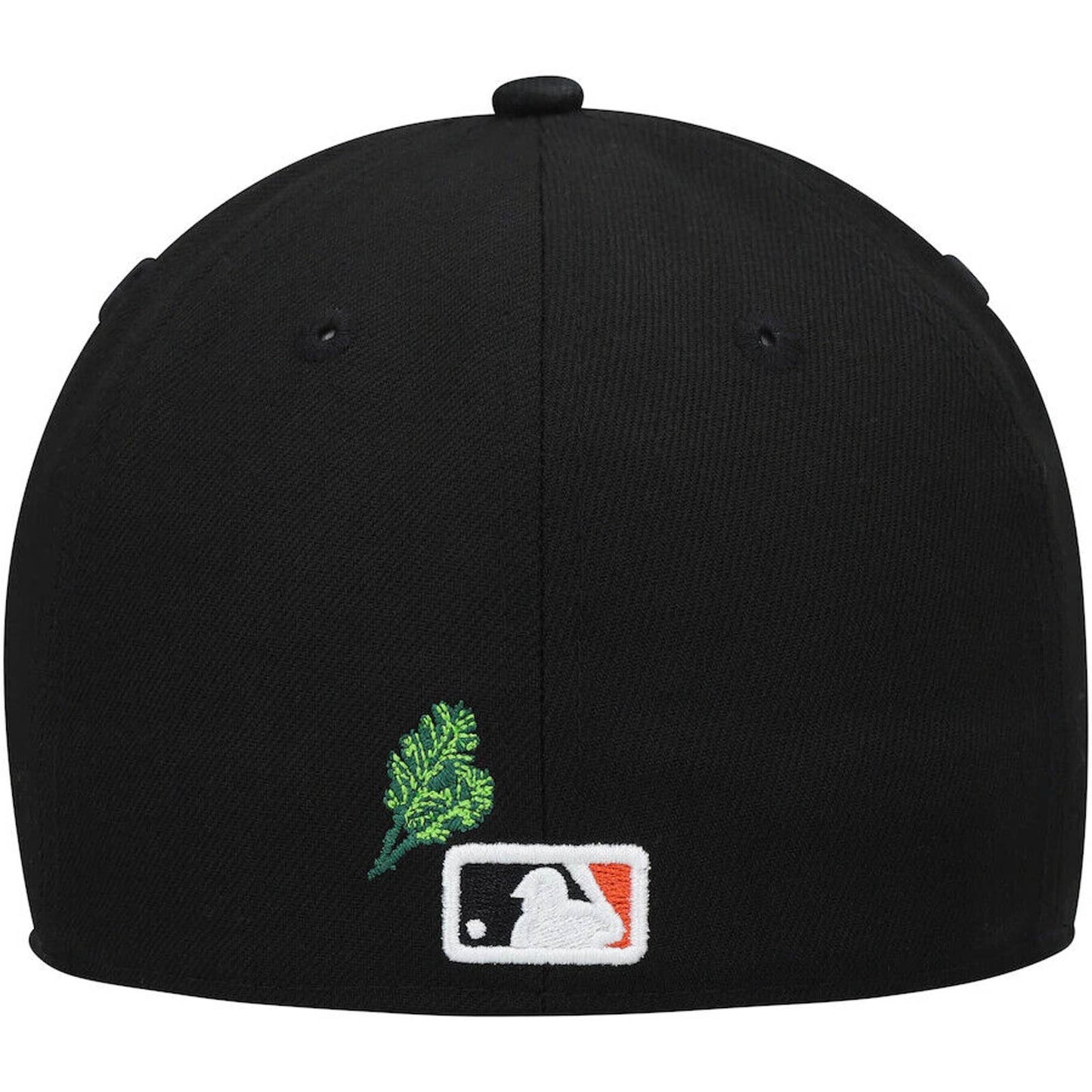 Era San Francisco Giants MLB Fitted Hat 5950 STATE VIEW BLACK PATCH CLUSTER