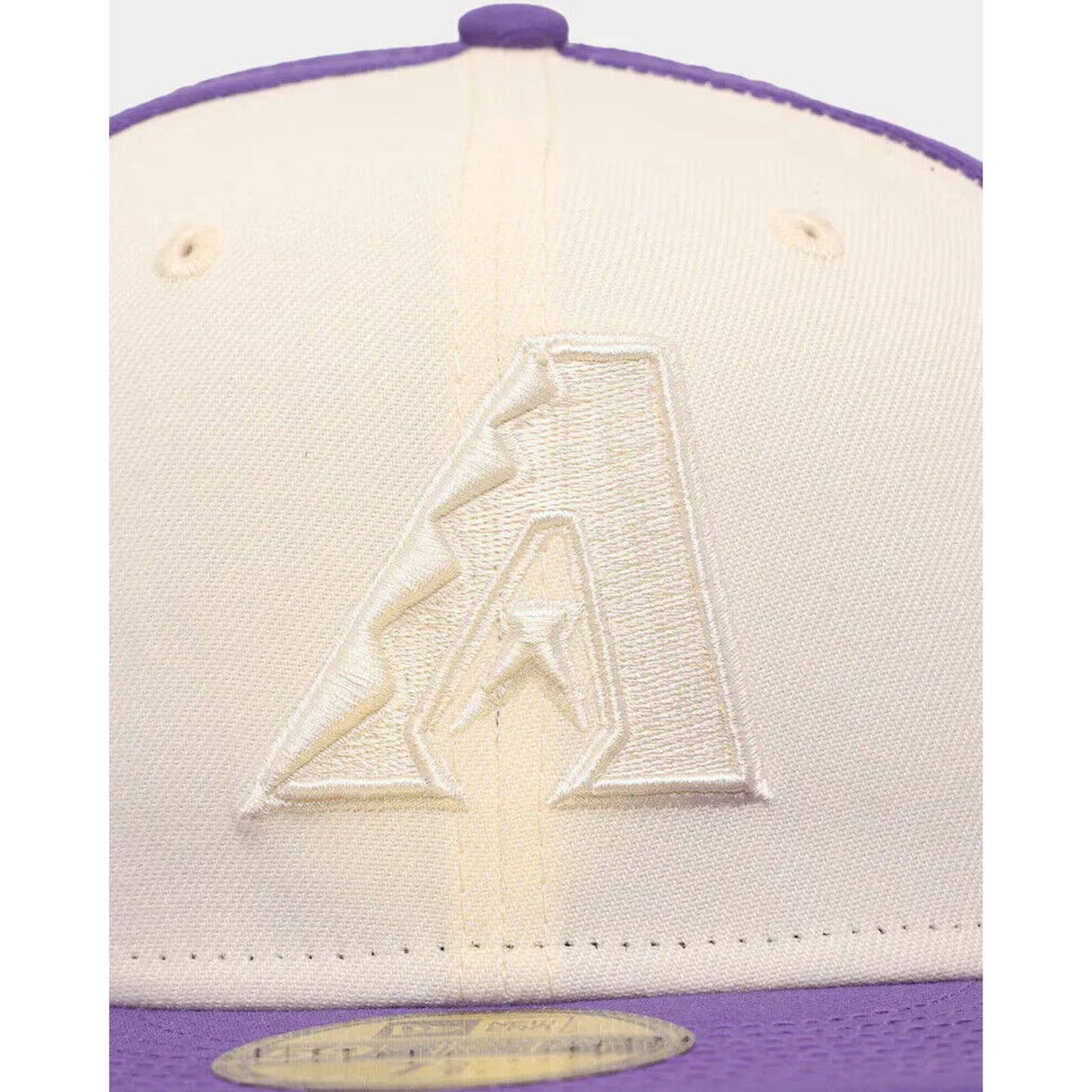 Arizona Diamondbacks Era 2001 WS Tonal Two-Tone Cream Purple 5950 HAT MENS