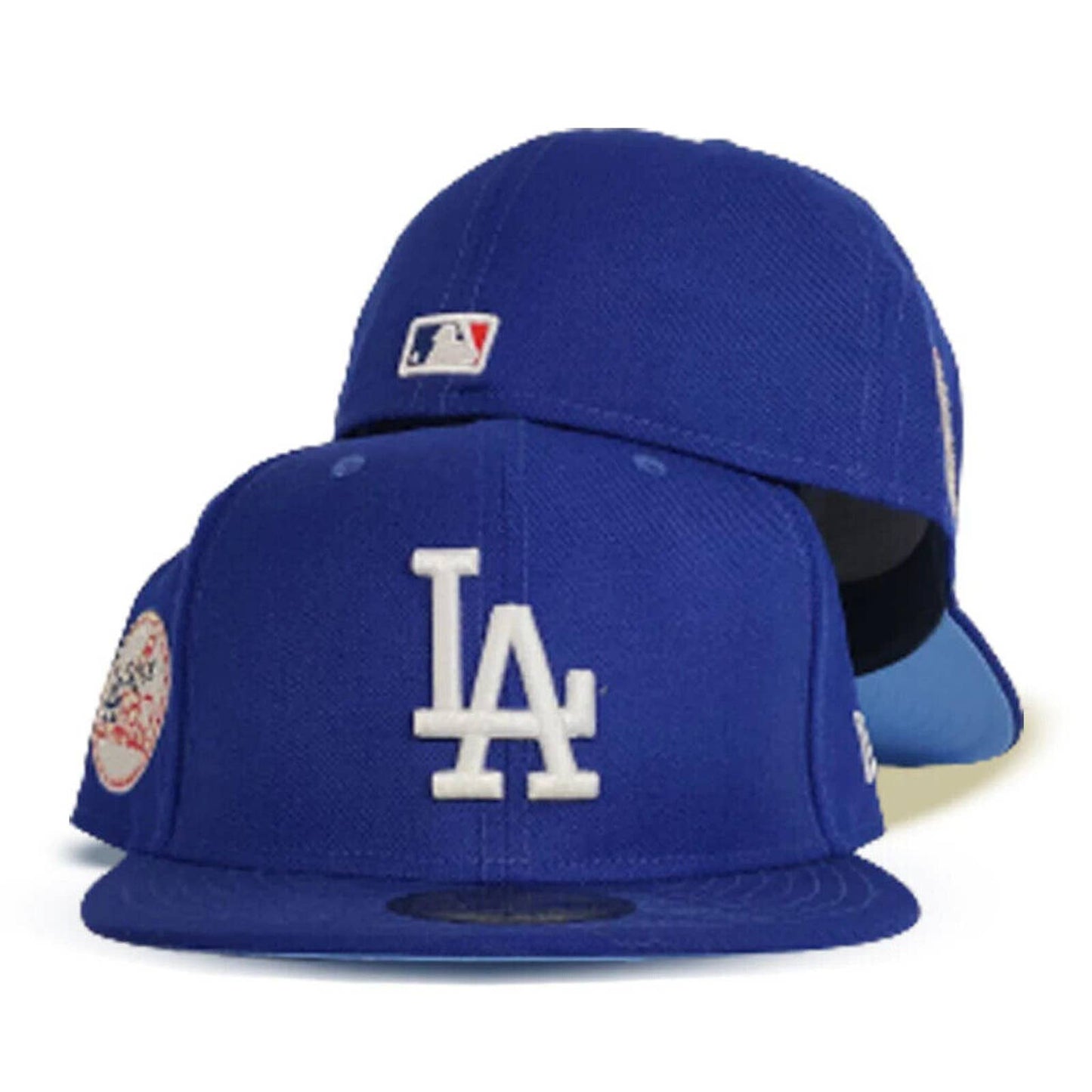 LOS ANGELES DODGERS 1980 ERA MEN ASG CRYSTAL SIDE PATCH ICY BLUE BOTTOM 5950