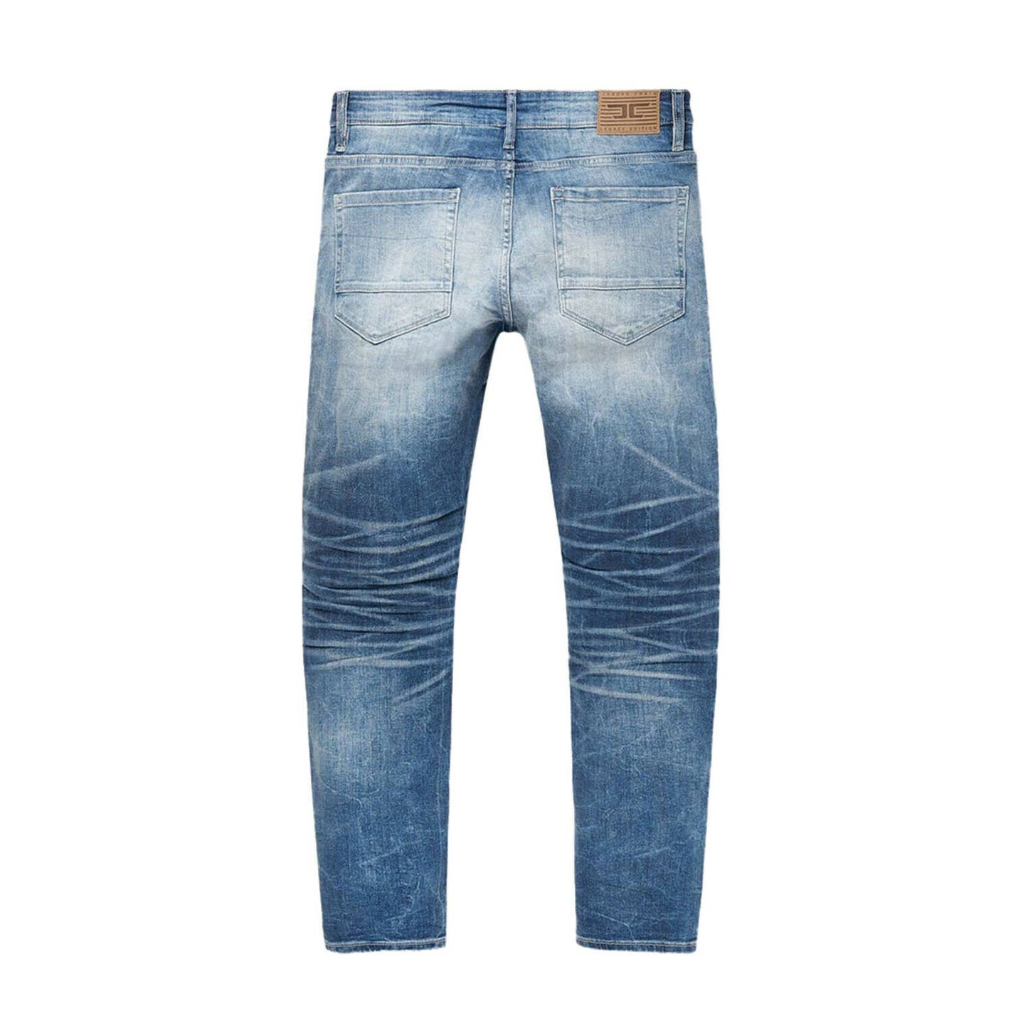 Jordan Craig Rip and Repair Collins Men's Denim Jean Pants Aged Wash JC300R 501