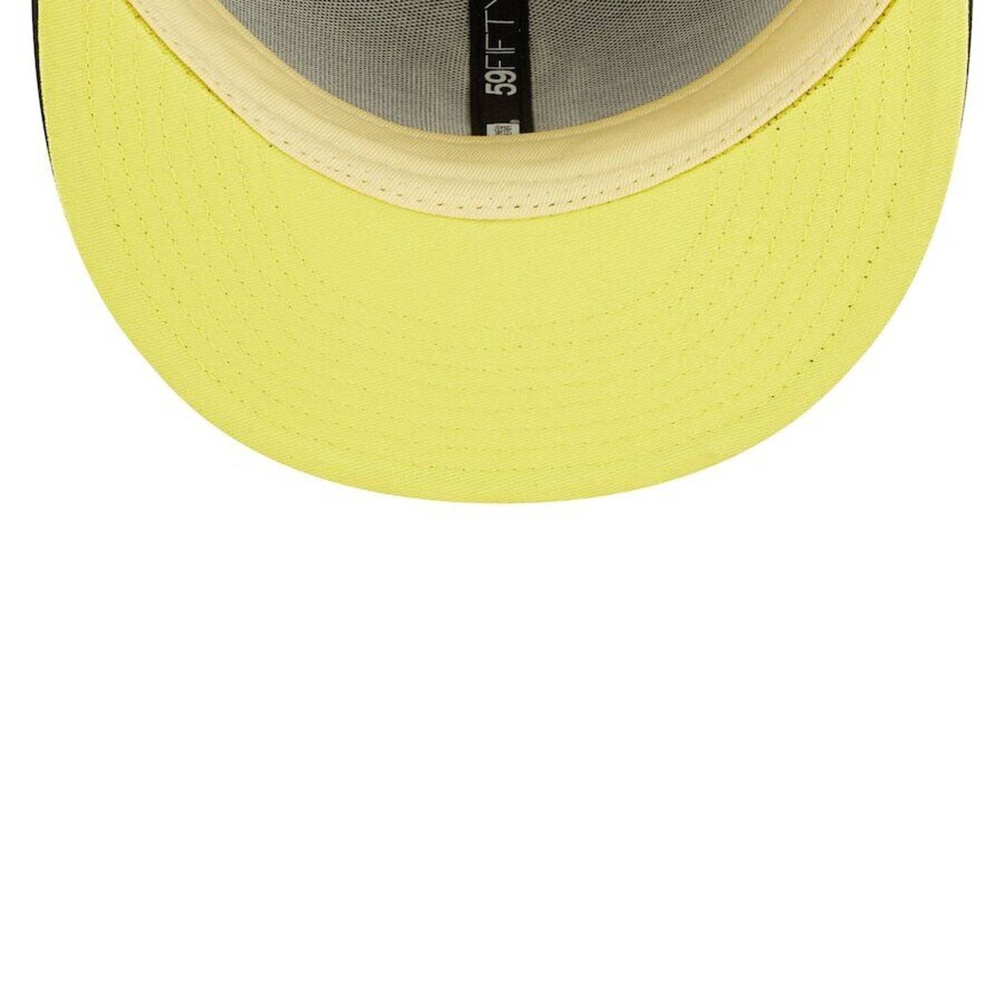 Era NEW YORK YANKEES 59FIFTY Fitted Hat 5950 CITRUS POP WOW UV YELLOW NAVY