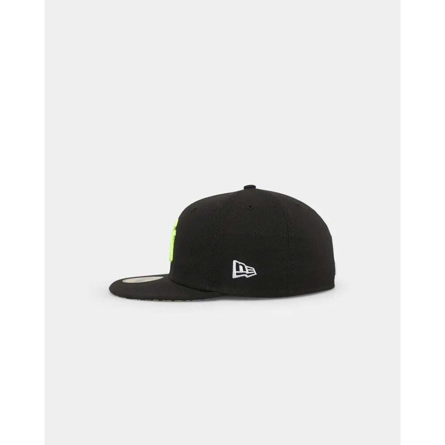 Mens Summer Pop New York Yankees Era 59FIFTY Black Electric Lime Snakeskin