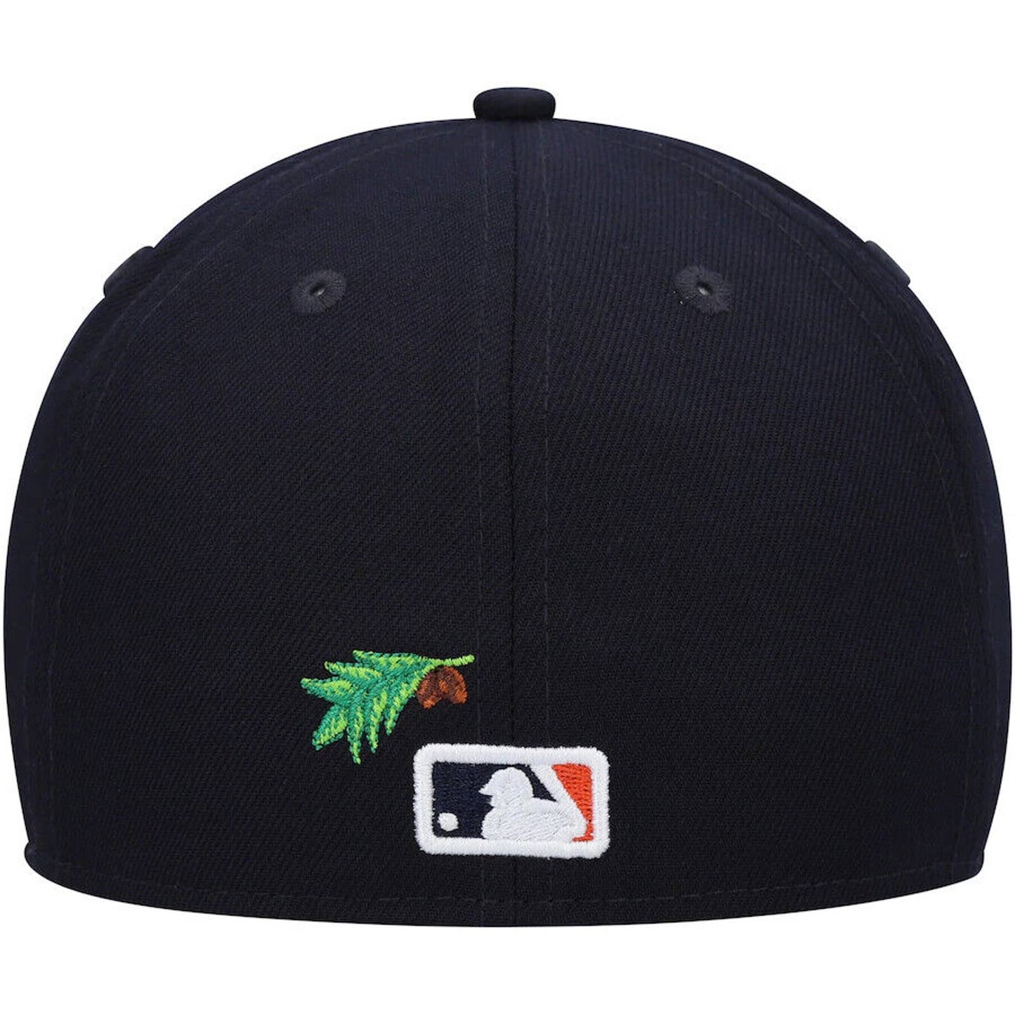 Era Houston Astros MLB Fitted Hat 5950 STATE VIEW NAVY PATCHES CLUSTER CAP