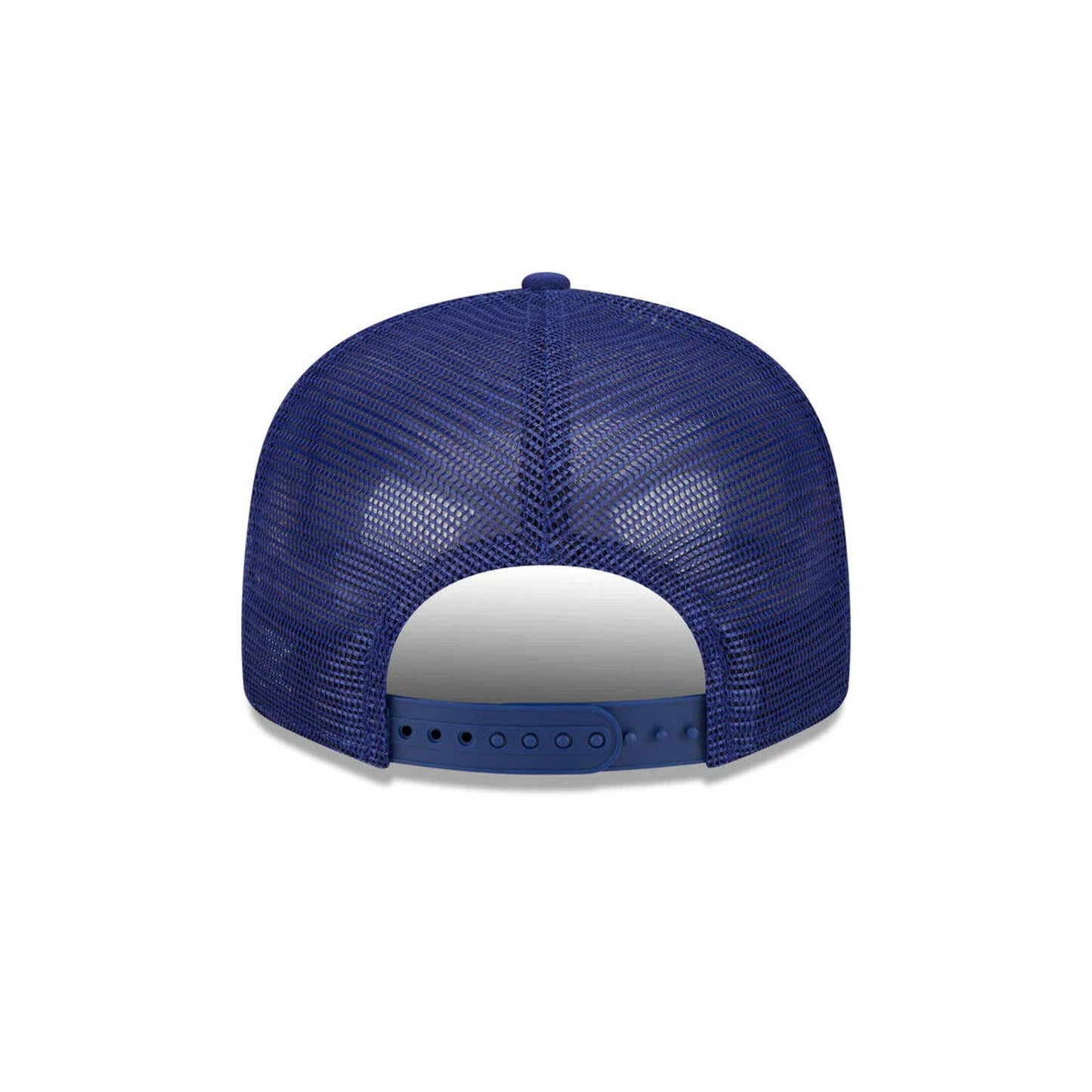 MENS LOS ANGELES DODGERS ERA BLUE Stacked 9FIFTY Mesh Trucker Snapback Hat