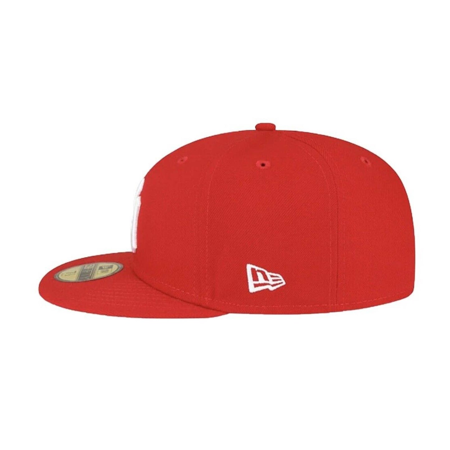 Era MLB New York Yankees Red White 5950 Fitted Hat 1996 World Series Cap OG
