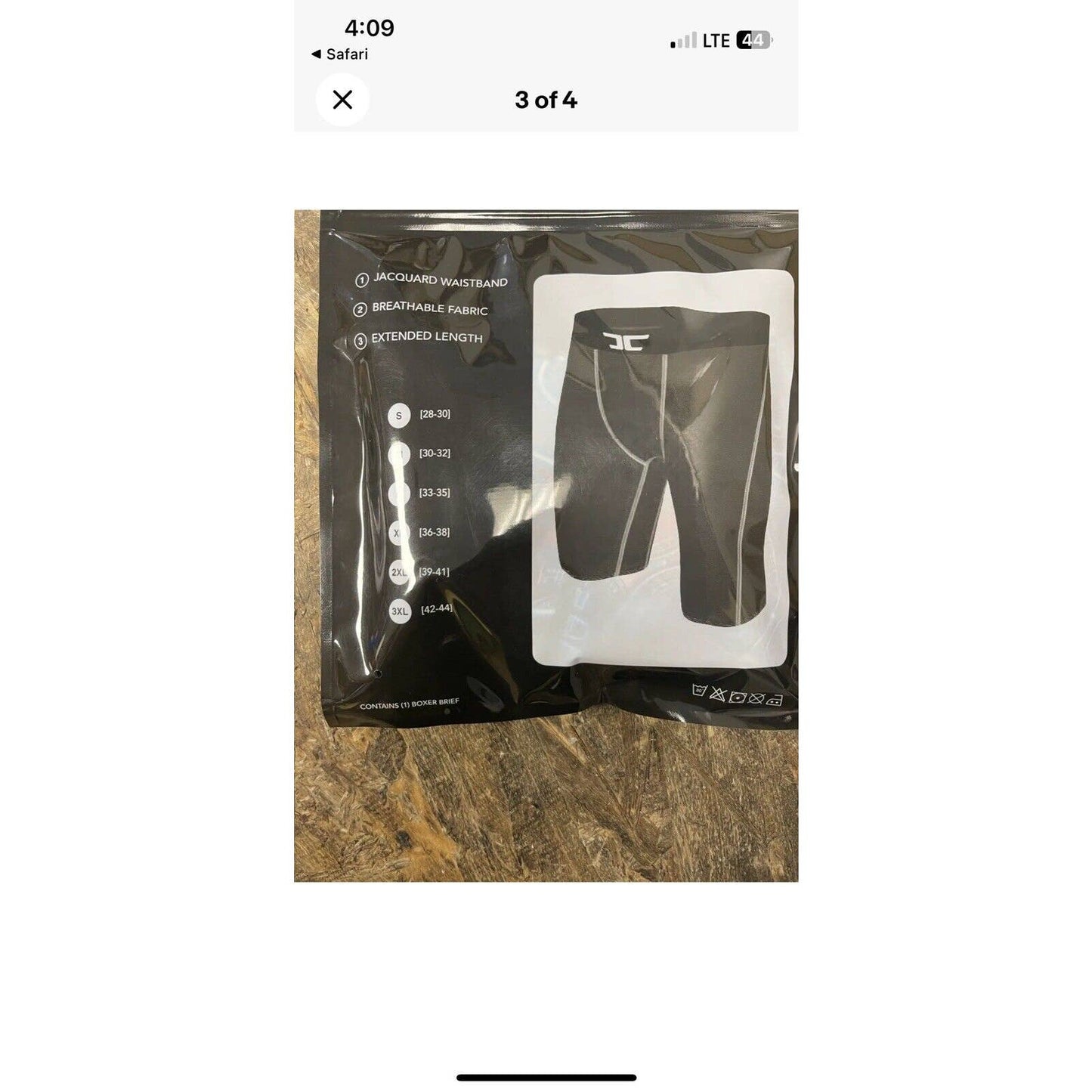 JORDAN CRAIG MEN’S UNDERWEAR PRINTED GRAPHIC BOXER BRIEFS BLUE BITCOIN CRYPTO