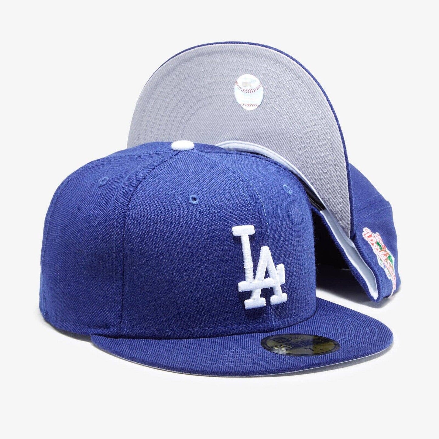 New Era Los Angeles Dodgers 5950 Fitted Hat MLB World Series 1988 SIde Patch Cap
