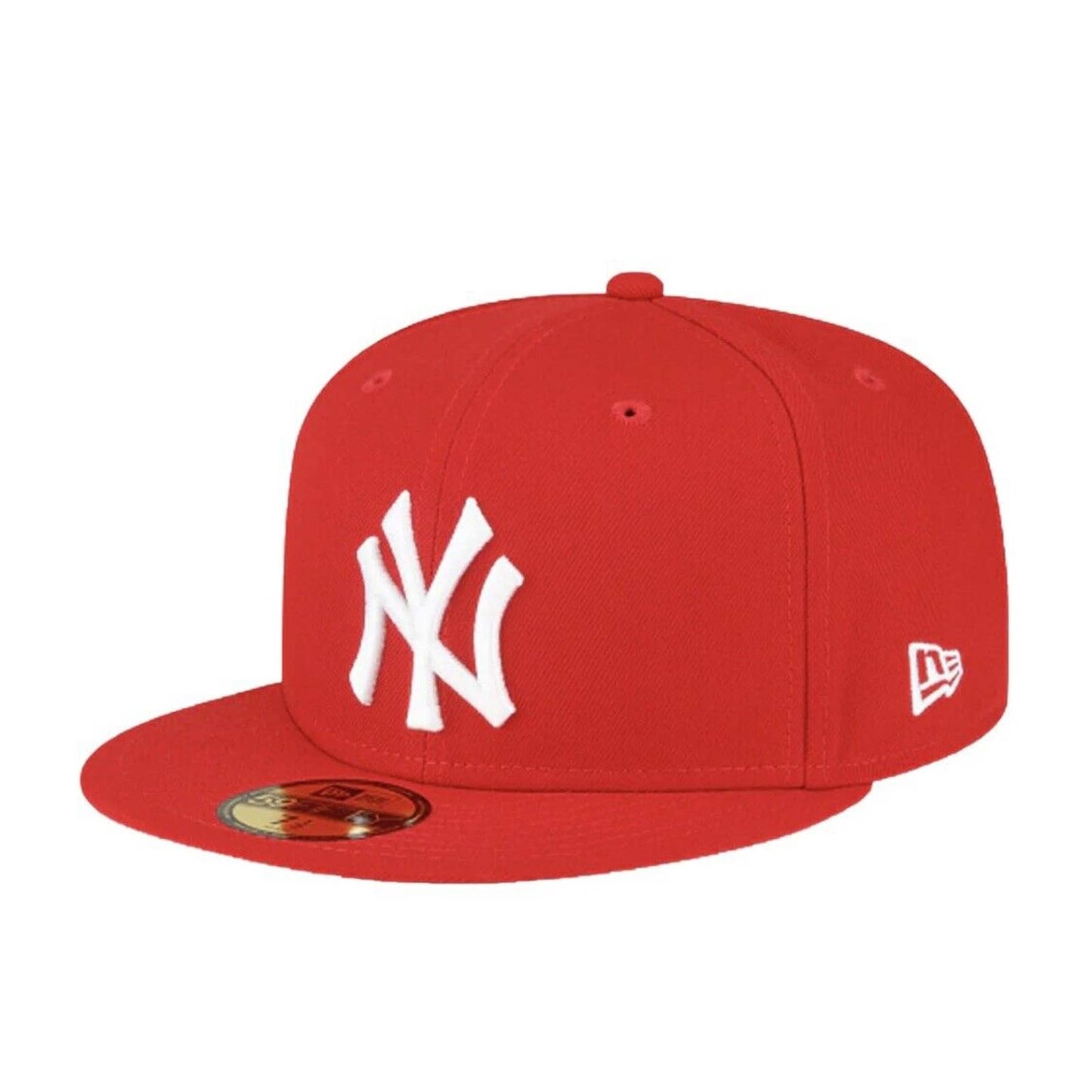 Era MLB New York Yankees Red White 5950 Fitted Hat 1996 World Series Cap OG
