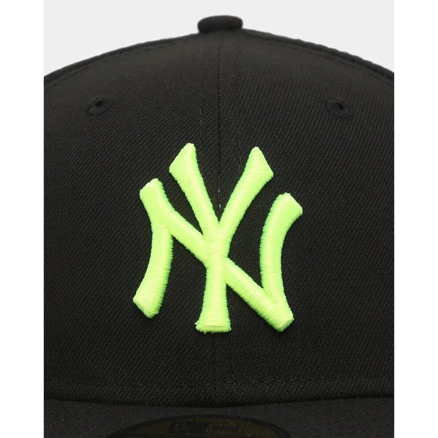 Mens Summer Pop New York Yankees Era 59FIFTY Black Electric Lime Snakeskin