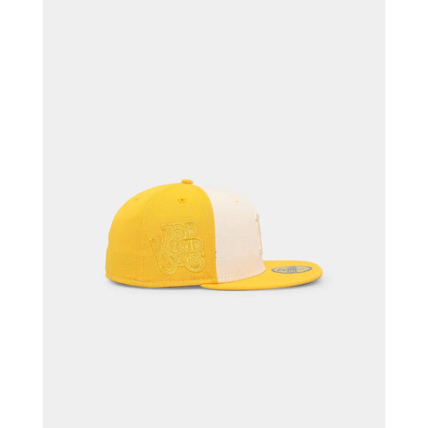 Pittsburgh Pirates Era World Series Tonal Two-Tone Cream Yellow Mens Grey UV