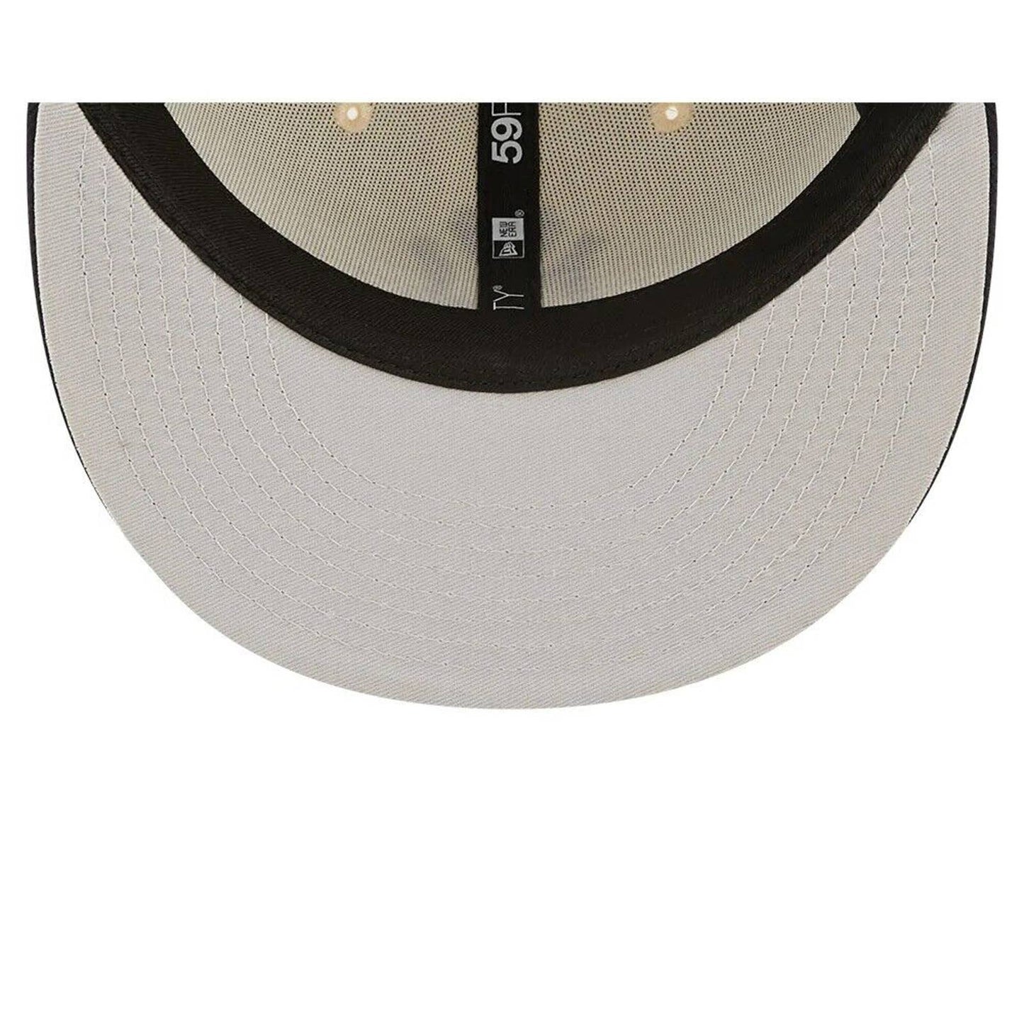Era 59Fifty MLB New York Yankees Tonal 2-Tone Fitted Hat Mens Cream Navy OG
