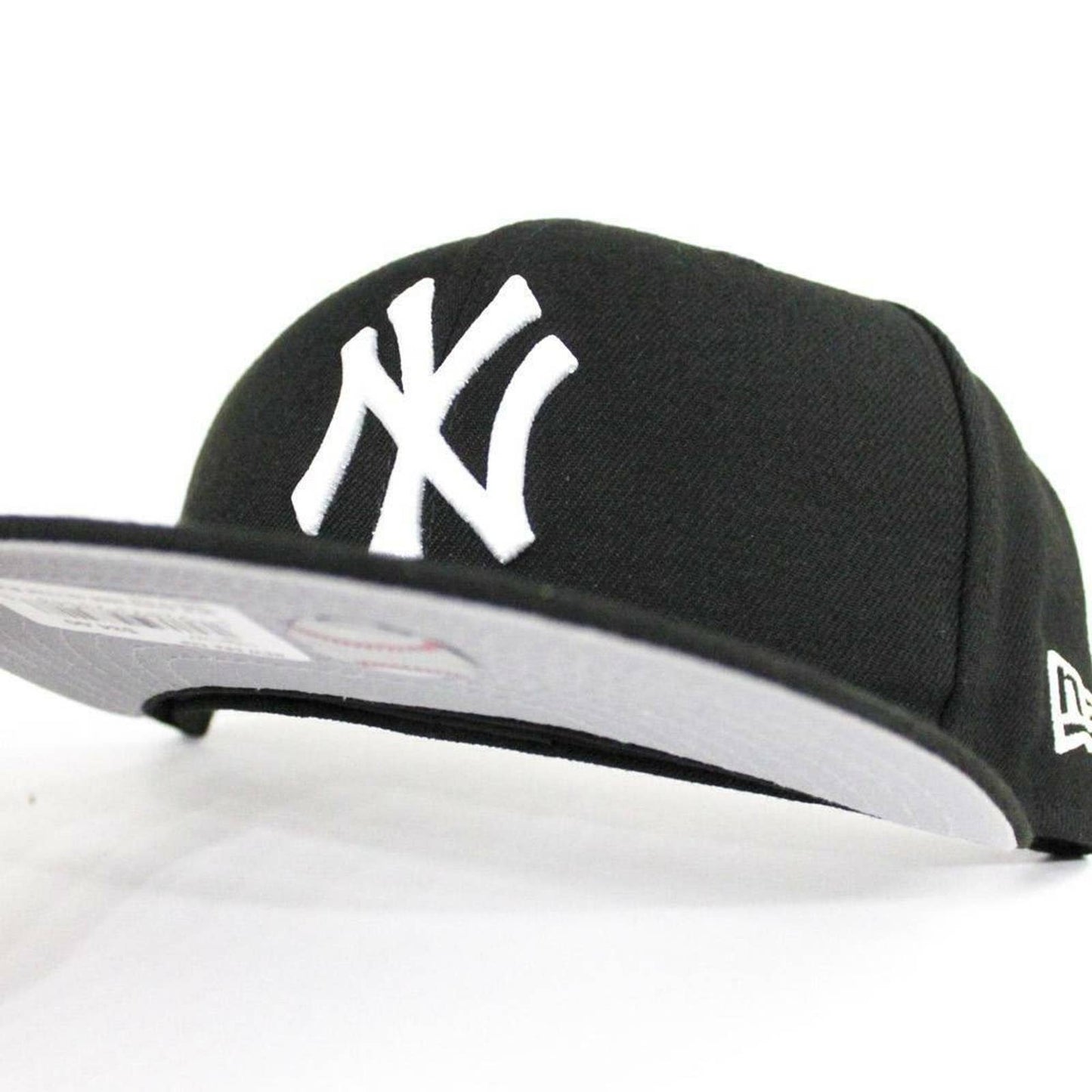 New York Yankees MLB Authentic New Era 59FIFTY Fitted Cap HAT 5950 BLACK WHITE