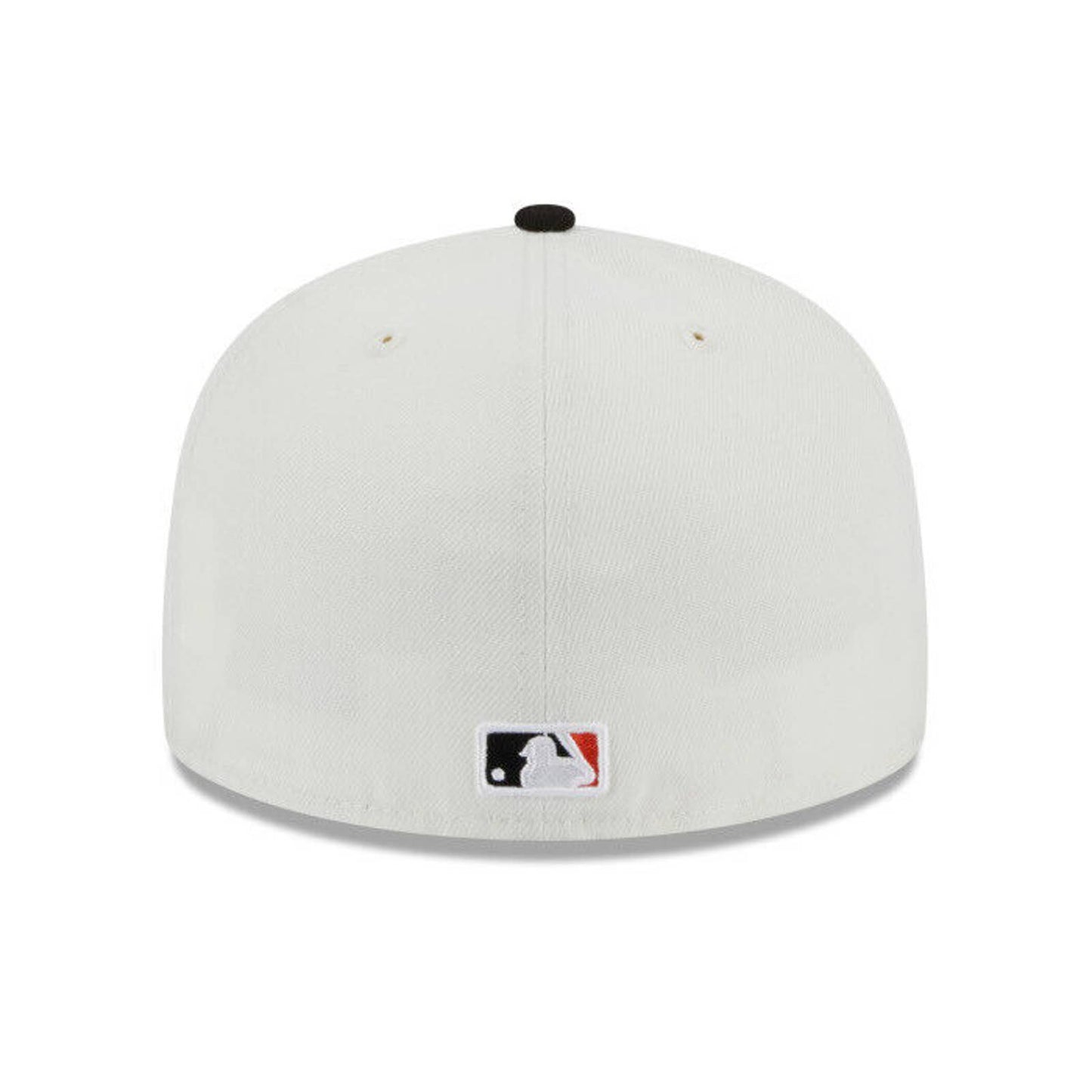 Mens BALTIMORE ORIOLES WS CHROME CREAM BLACK Era 59FIFTY Fitted Hat Cap
