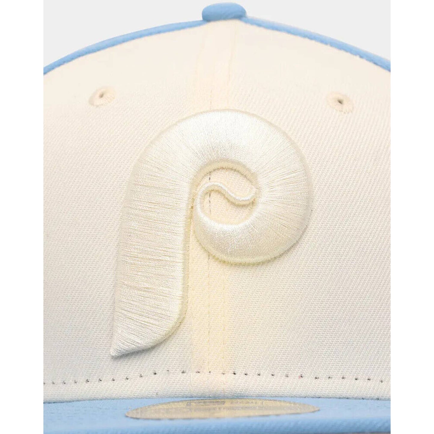 Philadelphia Phillies Era 1980 WS 5950 HAT Tonal Two-Tone Cream Sky Blue Cap