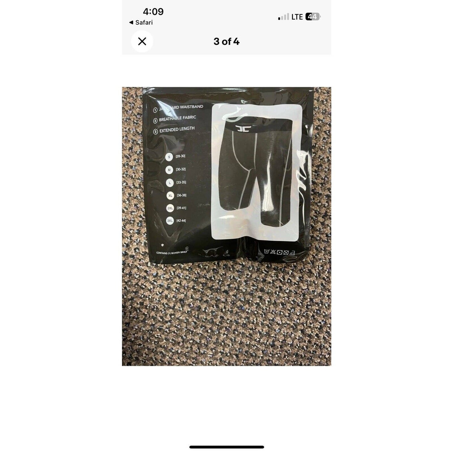 JORDAN CRAIG MEN’S UNDERWEAR PRINTED GRAPHIC BOXER BRIEFS YELLOW CAMO CAMOFLAUGE