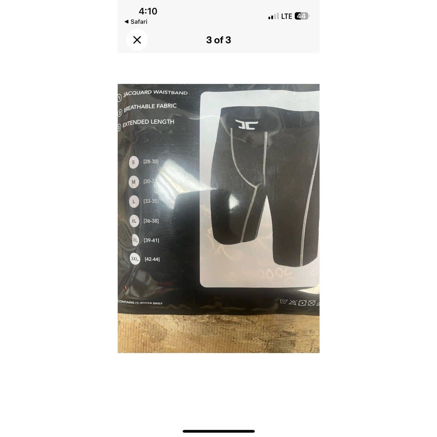 JORDAN CRAIG MEN’S UNDERWEAR PRINTED GRAPHIC BOXER BRIEFS RED BANDANA ETHIKA