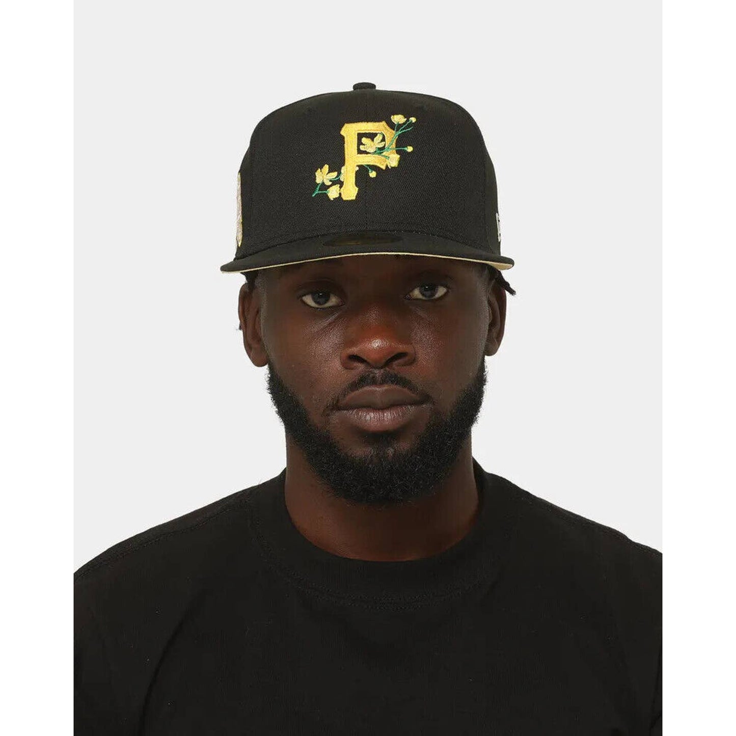 Pittsburgh Pirate Bloom Era Patch 59FIFTY Fitted YELLOW UNDERVISOR BRIM MENS