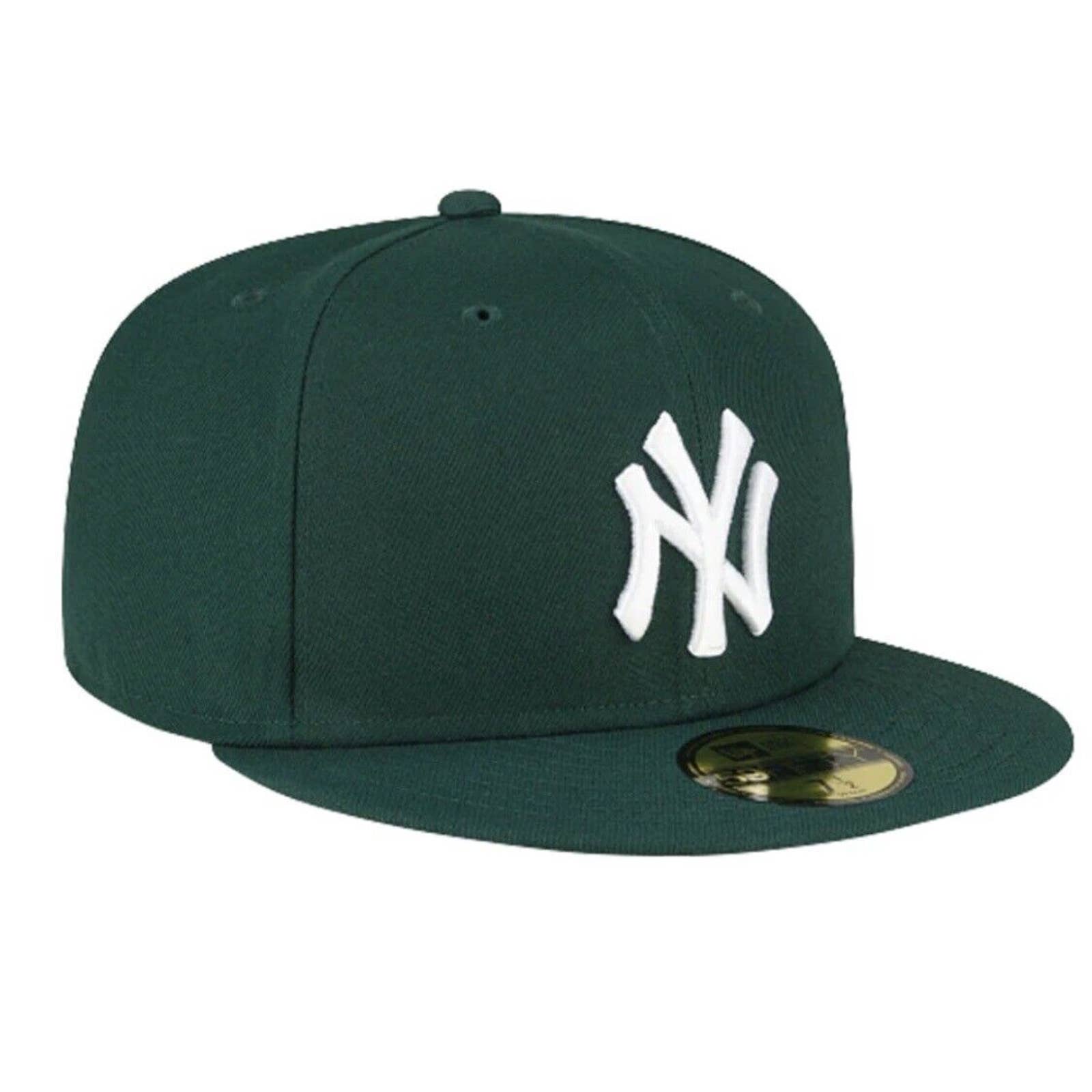 New York Yankees MLB Era 59FIFTY Fitted Cap HAT 5950 DARK GREEN RETRO OG NEW
