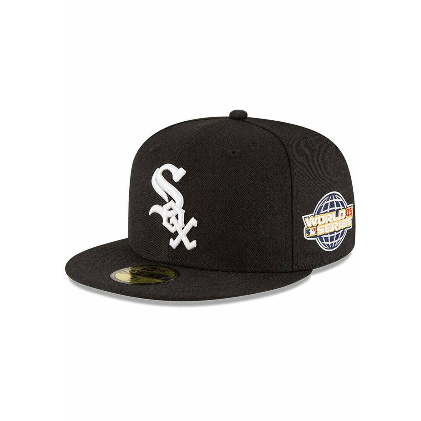 New Era Chicago White Sox 5950 Fitted Hat MLB World Series 2005 Side Patch Cap