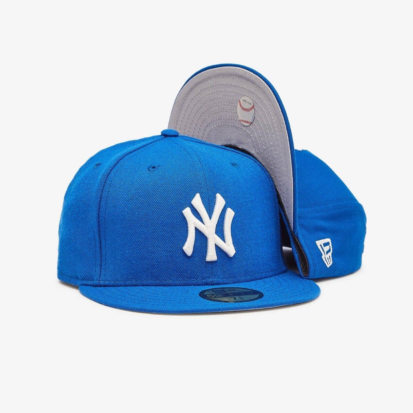 New York Yankees MLB Authentic Era 59FIFTY Fitted Cap HAT 5950 ROYAL WHITE