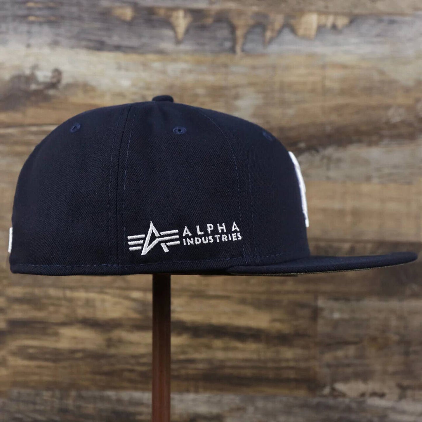 Men's Era x Alpha Industries NAVY NEW YORK YANKEES 59FIFTY Fitted Hat OLIVE