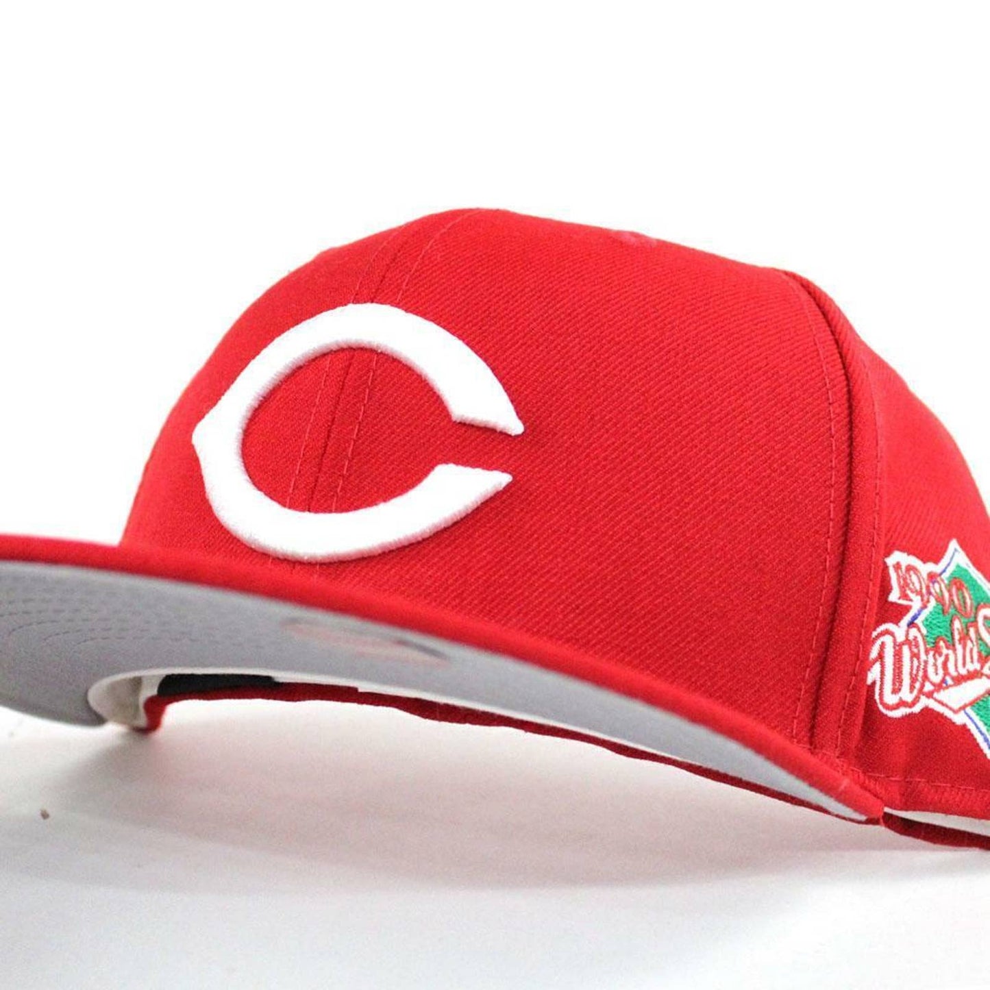 New Era Cincinnati Reds 5950 Fitted Hat MLB World Series 1990 SIde Patch Cap OG
