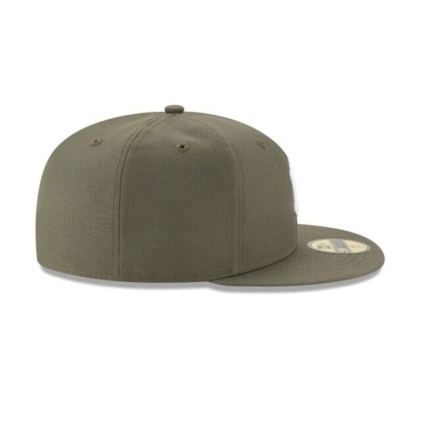New York Yankees MLB Era 59FIFTY Fitted Cap HAT 5950 OLIVE ARMY GREEN GREY