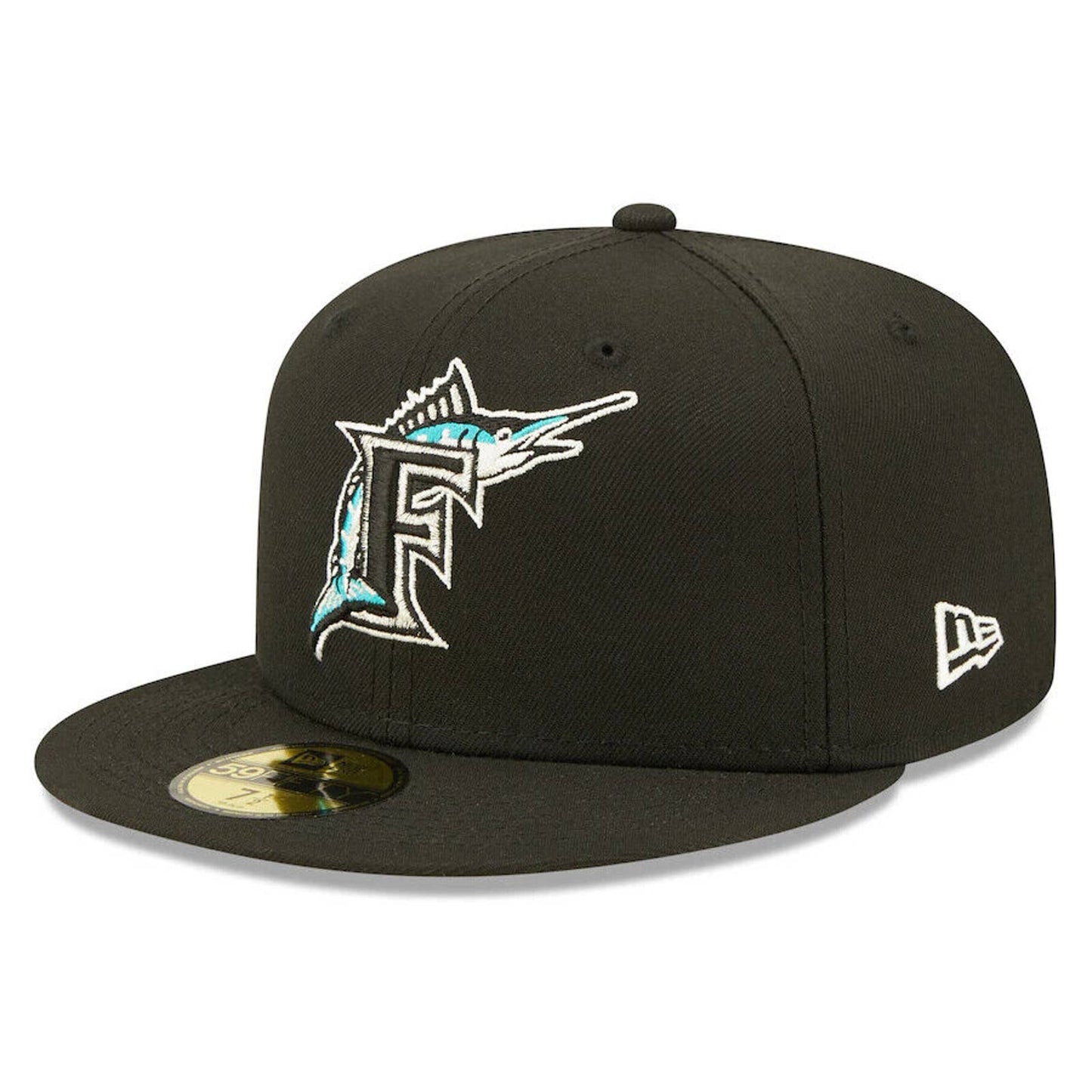 Era FLORIDA MARLINS 59FIFTY Fitted Hat 5950 CITRUS POP WOW UV NEON GREEN