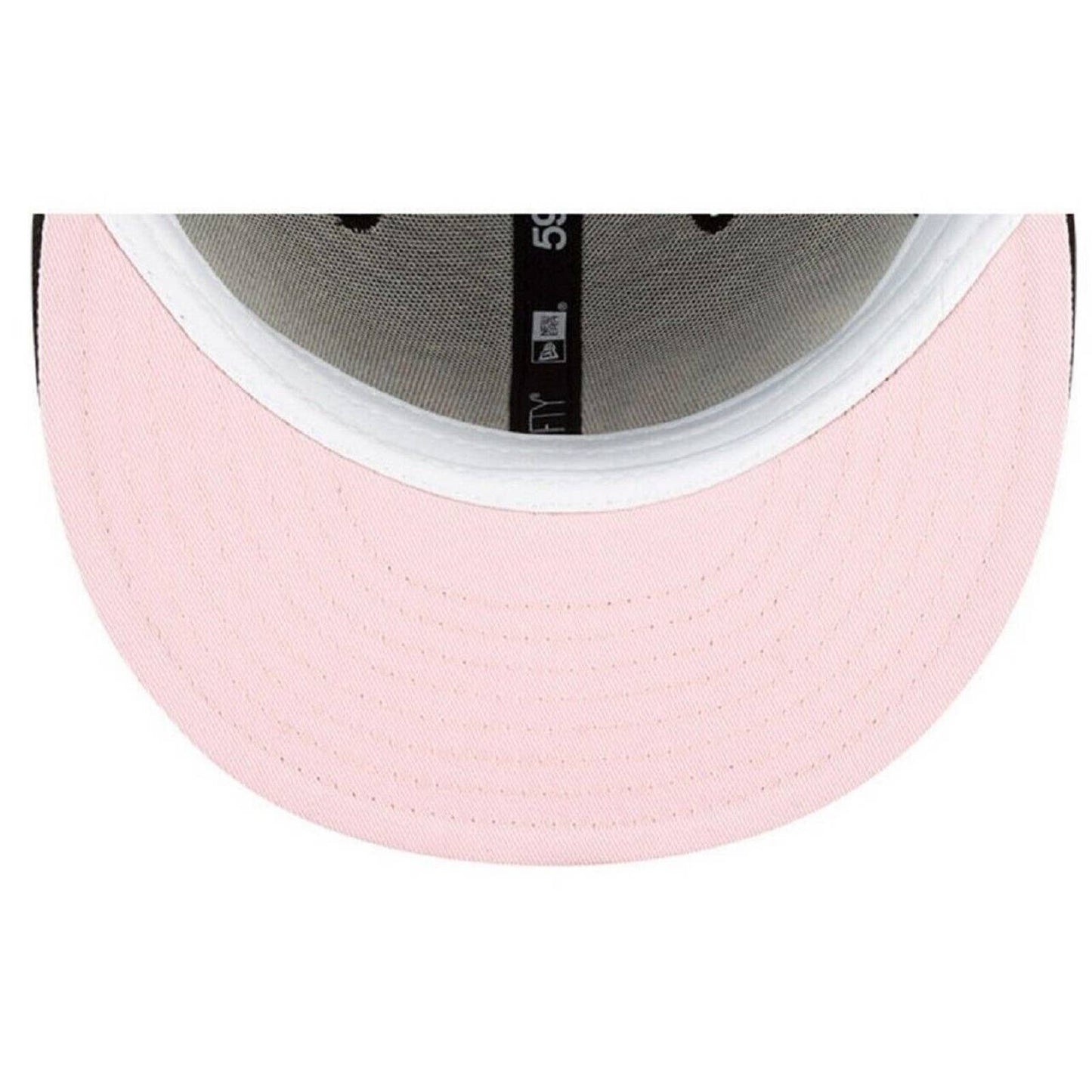 NEW YORK YANKEES 1996 WORLD SERIES NAVY PINK BRIM ERA FITTED HAT ALL SIZES