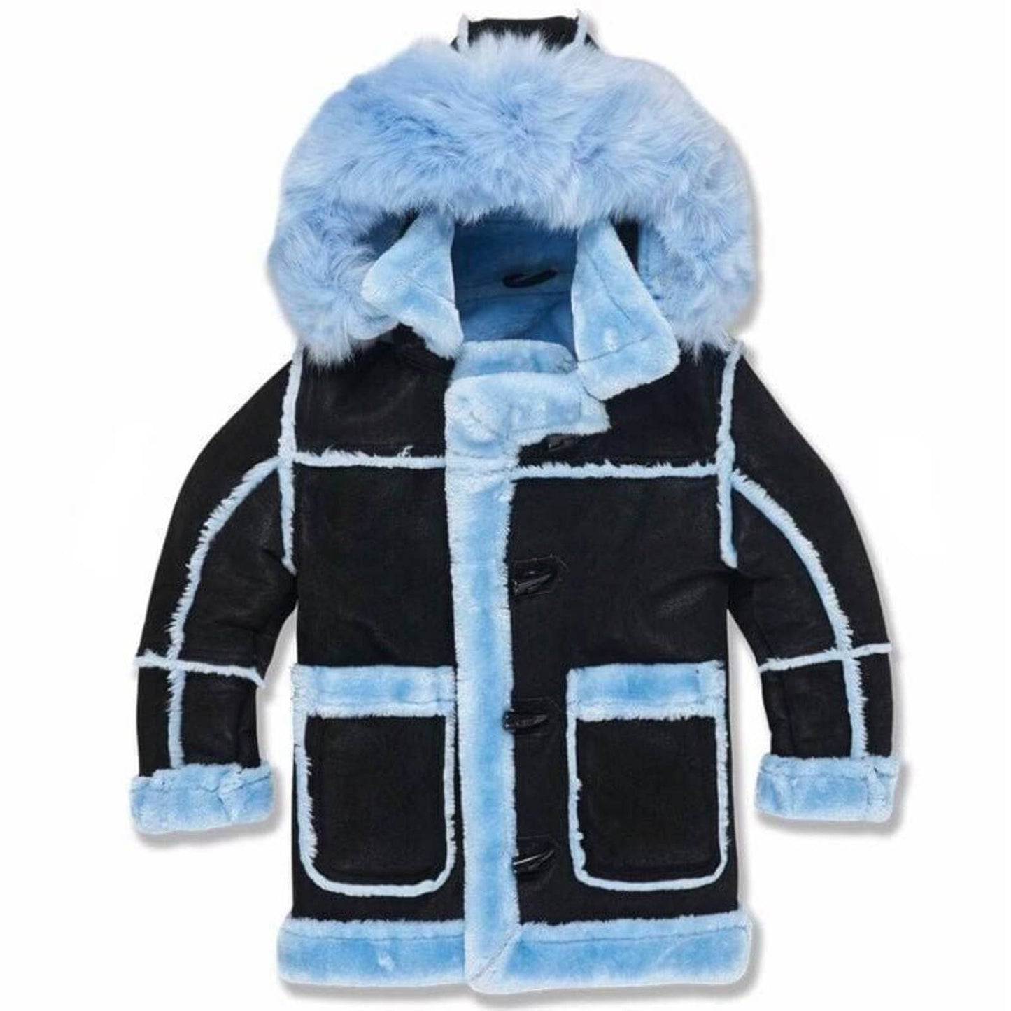 Jordan Craig BOYS Denali Shearling Jacket CHAPEL HILL BLUE SIZES FUR KIDS