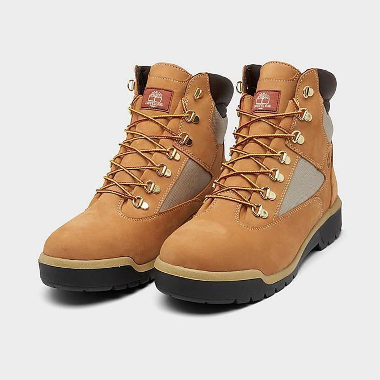 tan timberland field boots
